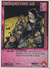 Emergency First Aid [White Border]